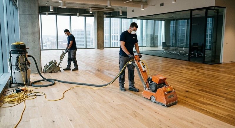 Commercial Hardwood Service in Hydes, MD