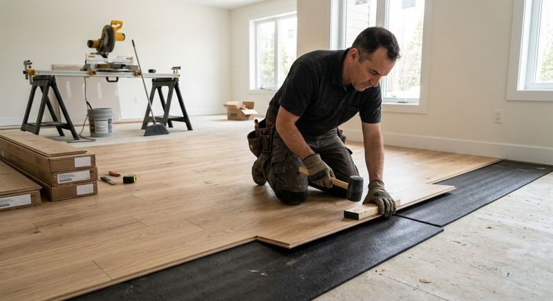 Engineered Wood Installation in Perry Hall, MD