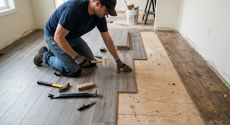 Laminate Floor Installation in Cockeysville, MD