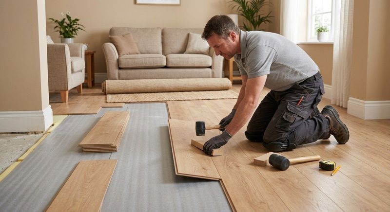 Laminate Floor Installation in Linthicum Heights, MD