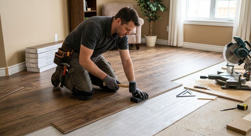 Laminate Floor Installation in Windsor Mill, MD