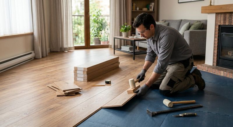 Laminate Floor Remodeling in Perry Hall, MD