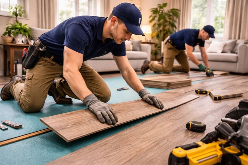 Laminate Floor Replacement in Joppa, MD