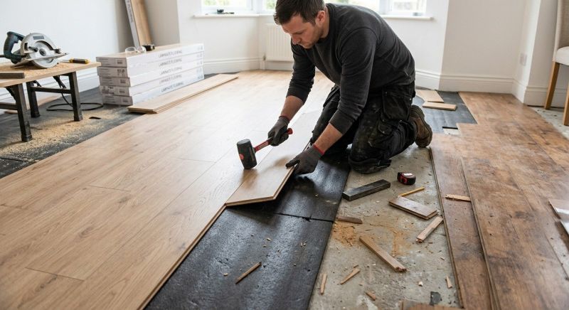 Laminate Floor Replacement in Pasadena, MD