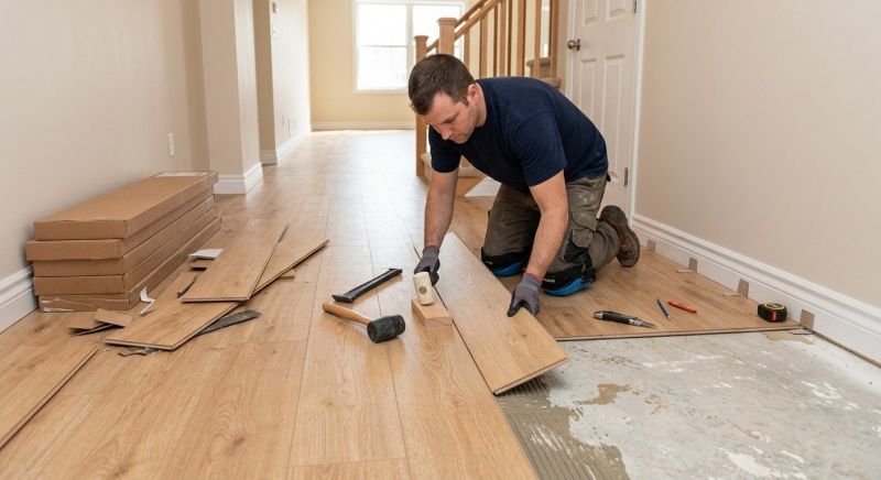 Laminate Floor Replacement in Severn, MD