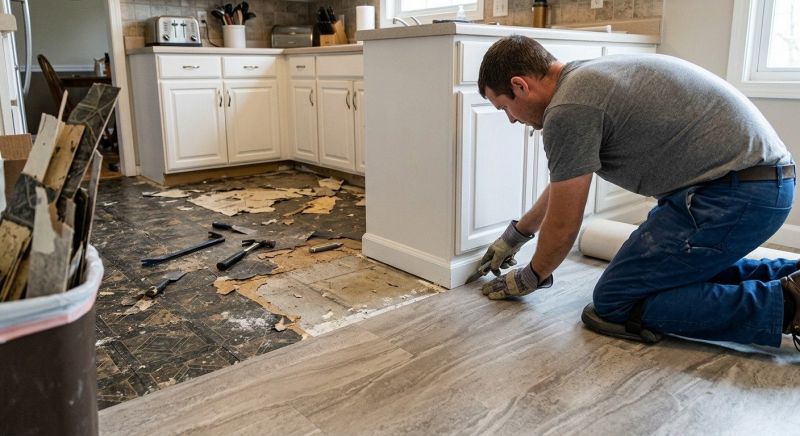 Linoleum Floor Installation in Churchville, MD