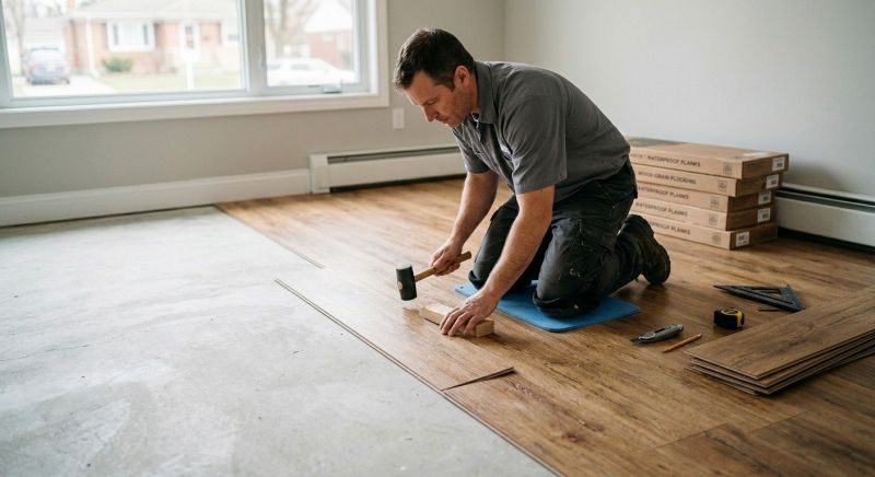 Linoleum Floor Installation in Forest Hill, MD