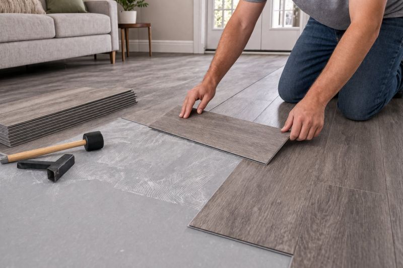 Luxury Vinyl Tile Installation in Anne Arundel County, MD