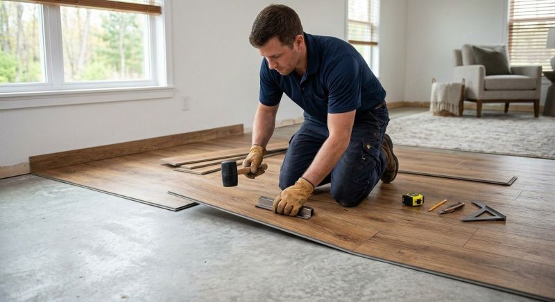 Luxury Vinyl Tile Installation in Bel Air, MD