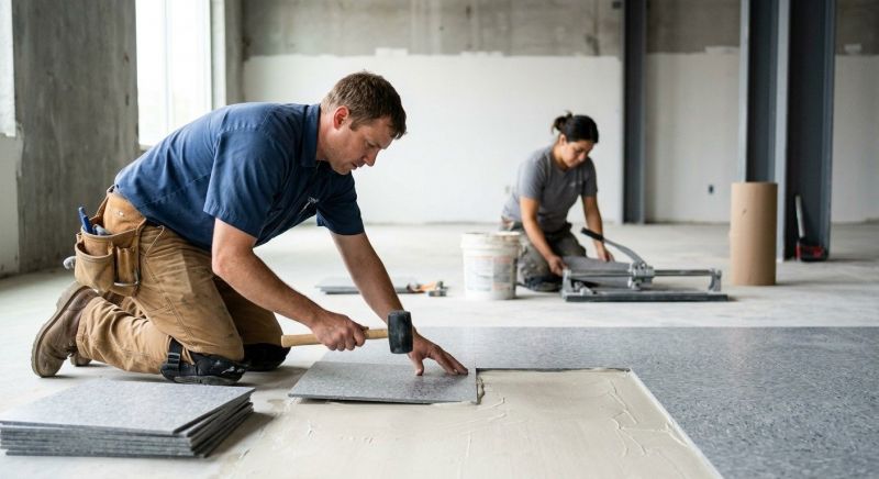 Lvt Flooring Installation in Aberdeen Proving Ground, MD