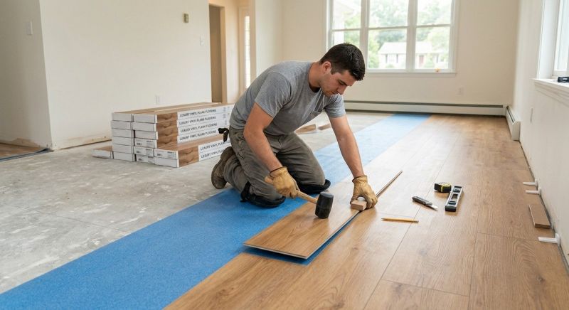 Lvt Flooring Installation in Edgewood, MD