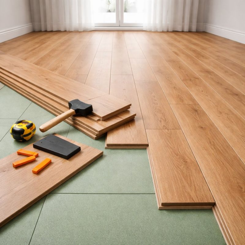 Plank Laminate Installation in Perry Hall, MD