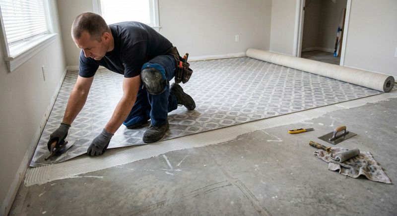 Sheet Flooring Installation in Aberdeen, MD