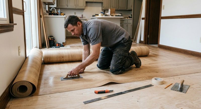 Sheet Flooring Installation in Phoenix, MD