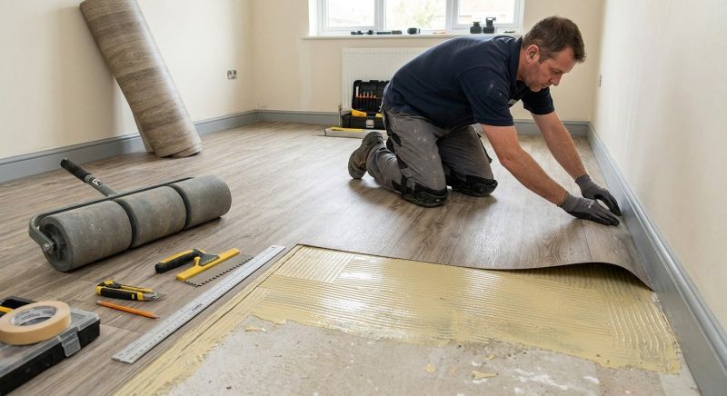 Sheet Flooring Installation in Rock Hall, MD