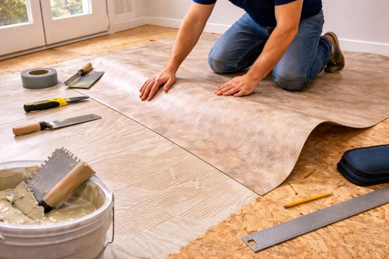 Sheet Vinyl Installation in Fallston, MD