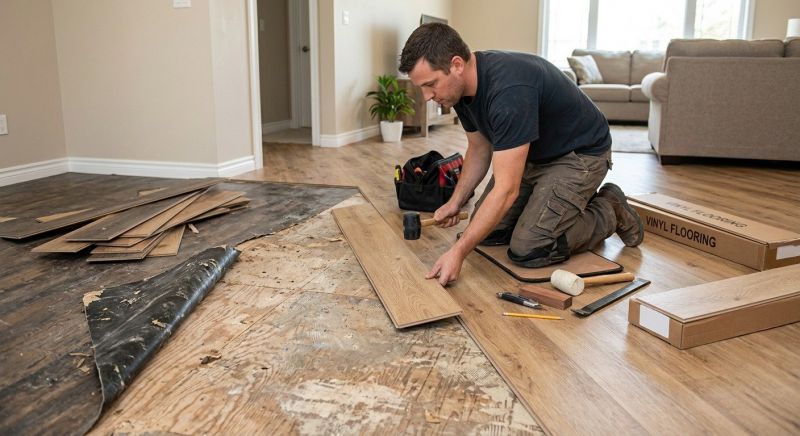 Vinyl Flooring Installation in Chestertown, MD
