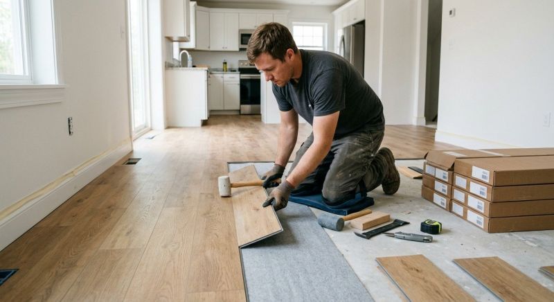 Vinyl Flooring Installation in Gwynn Oak, MD