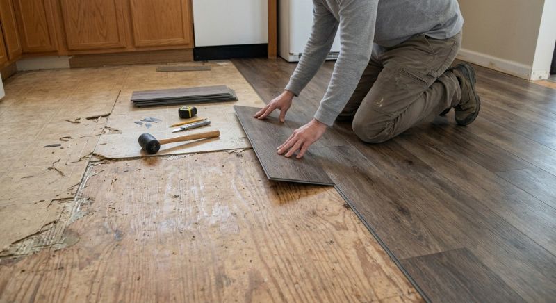 Vinyl Flooring Installation in Maryland Line, MD