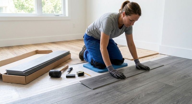 Vinyl Tile Installation in Perry Hall, MD